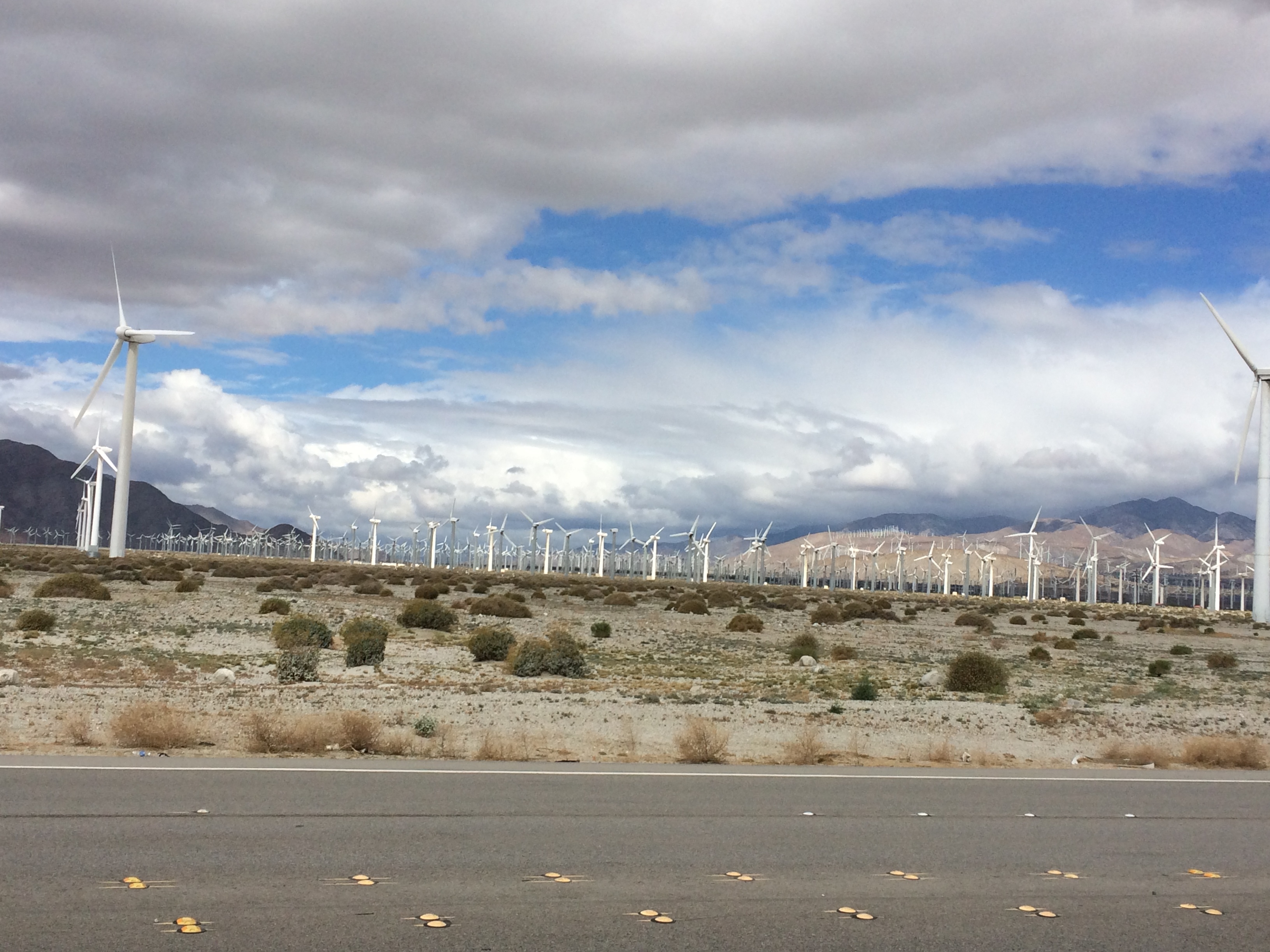 Wind Turbines at Palm Springs