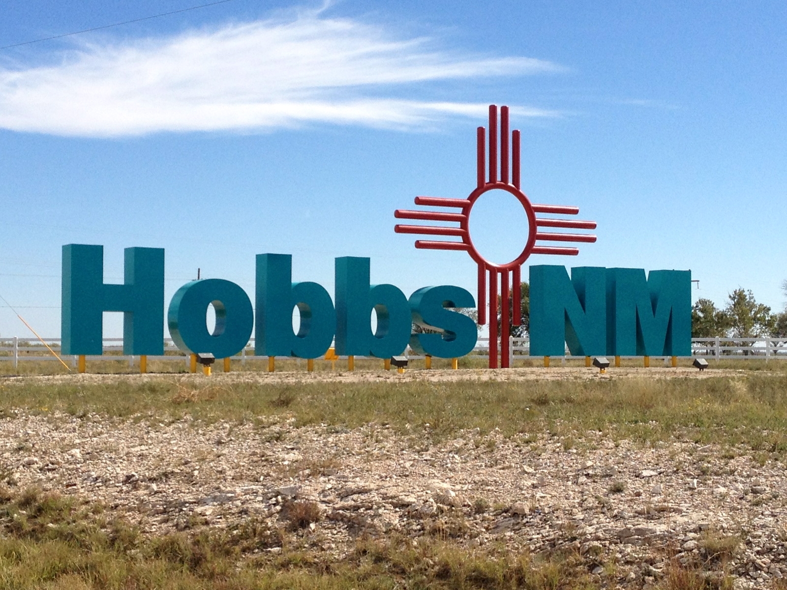 Hobbs Sign