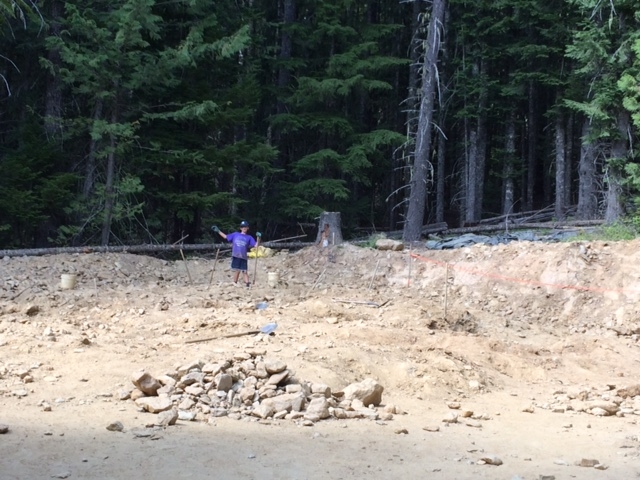 Digging Gravel for Garnets