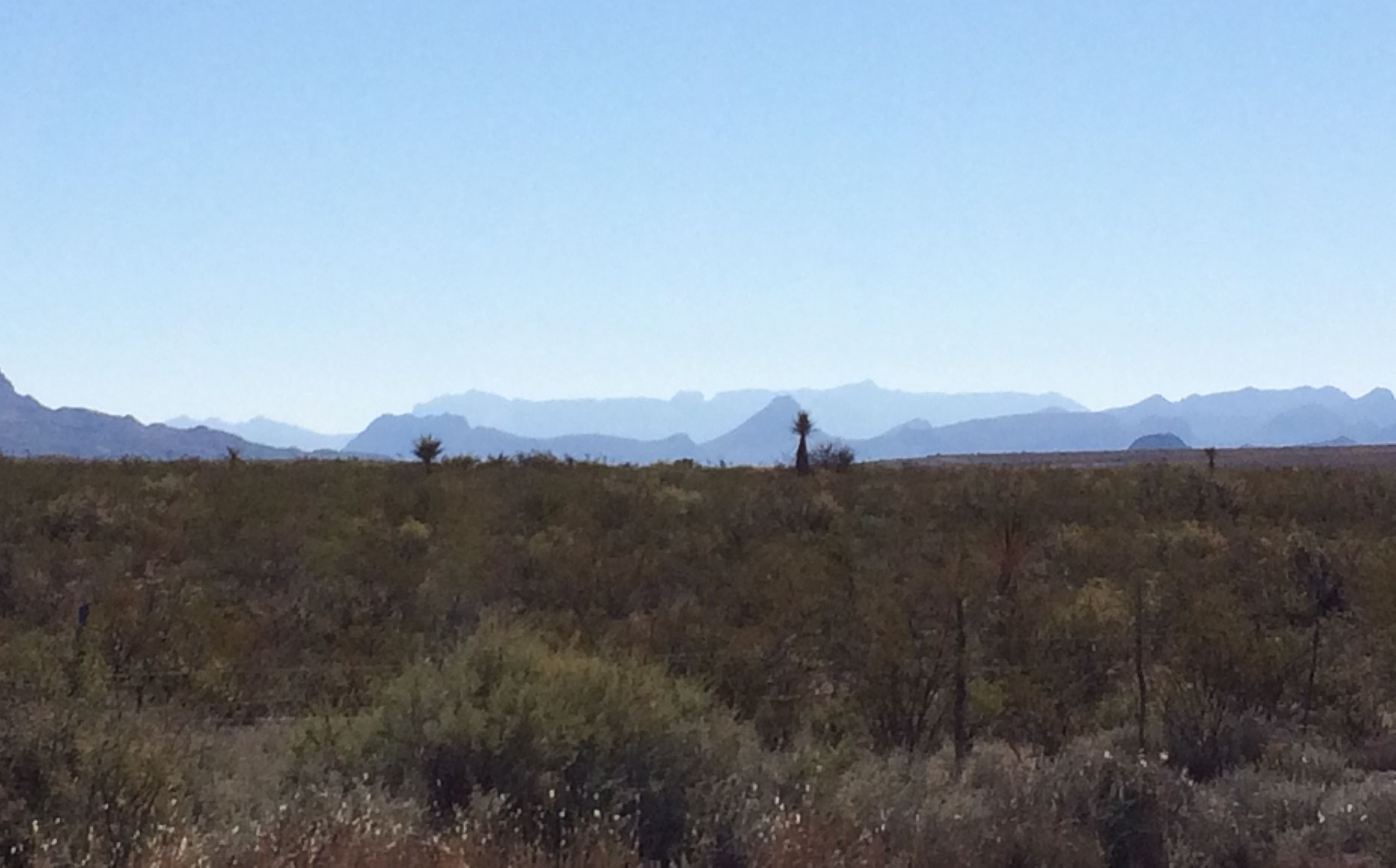 Approaching the Big Bend