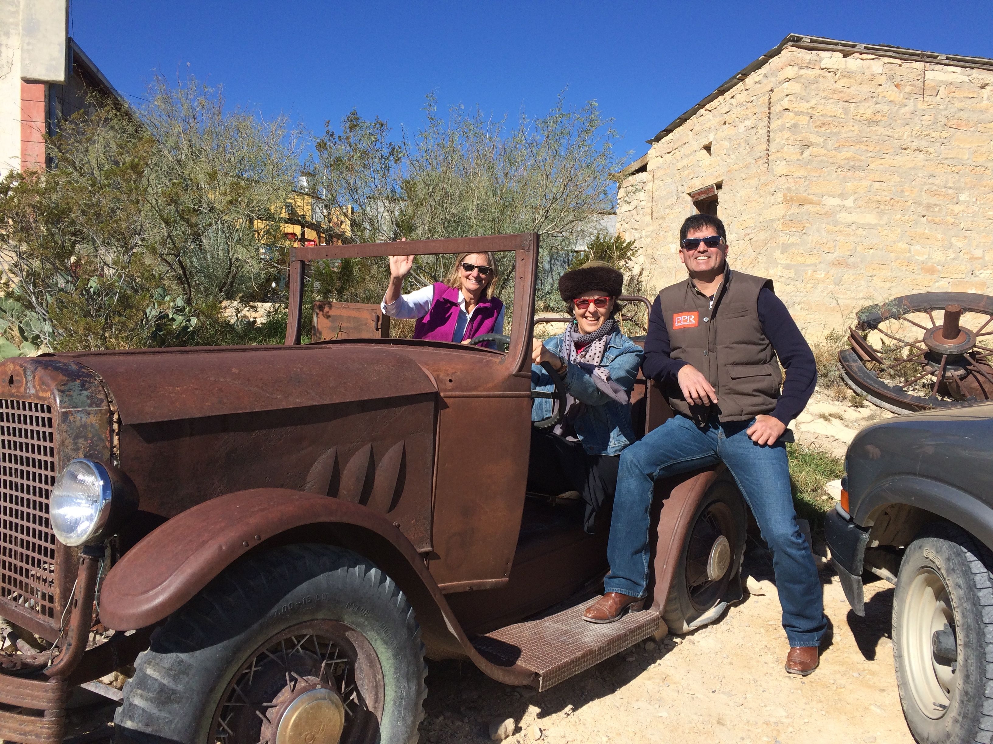 Friends in Terlingua, Texas